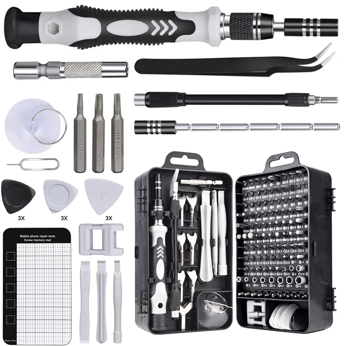 جعبه ابزار 115تکه